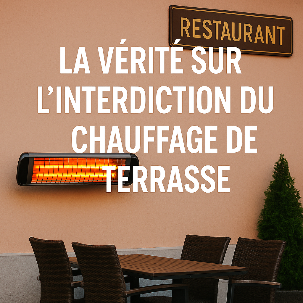 L’interdiction des chauffages de terrasse : ce qu’on ne vous dit pas