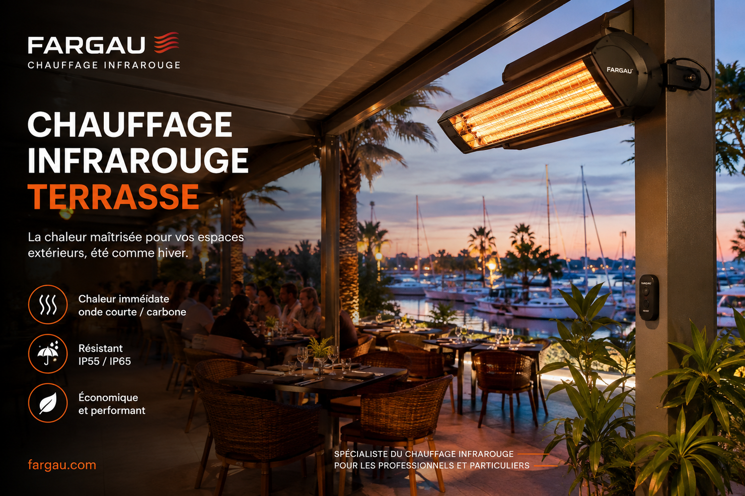 Chauffage infrarouge terrasse : le guide complet 2026
