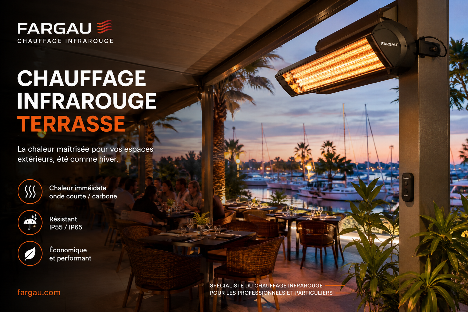 Chauffage infrarouge terrasse : le guide complet 2026