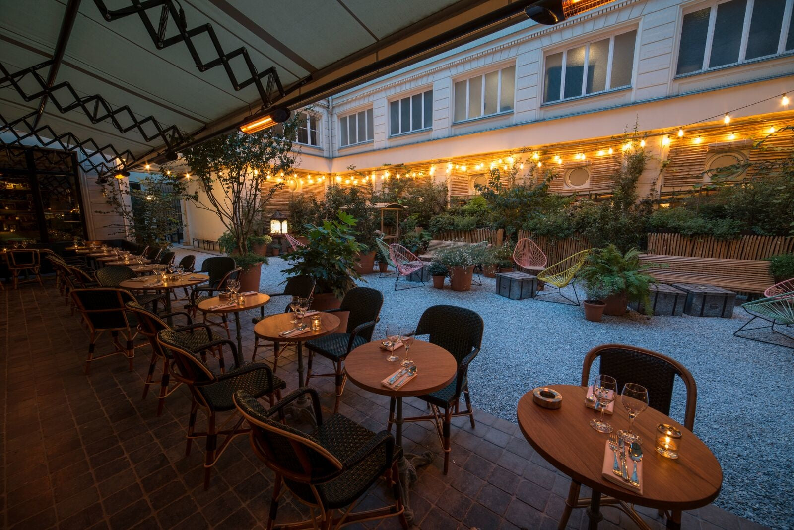 Chauffage de terrasse