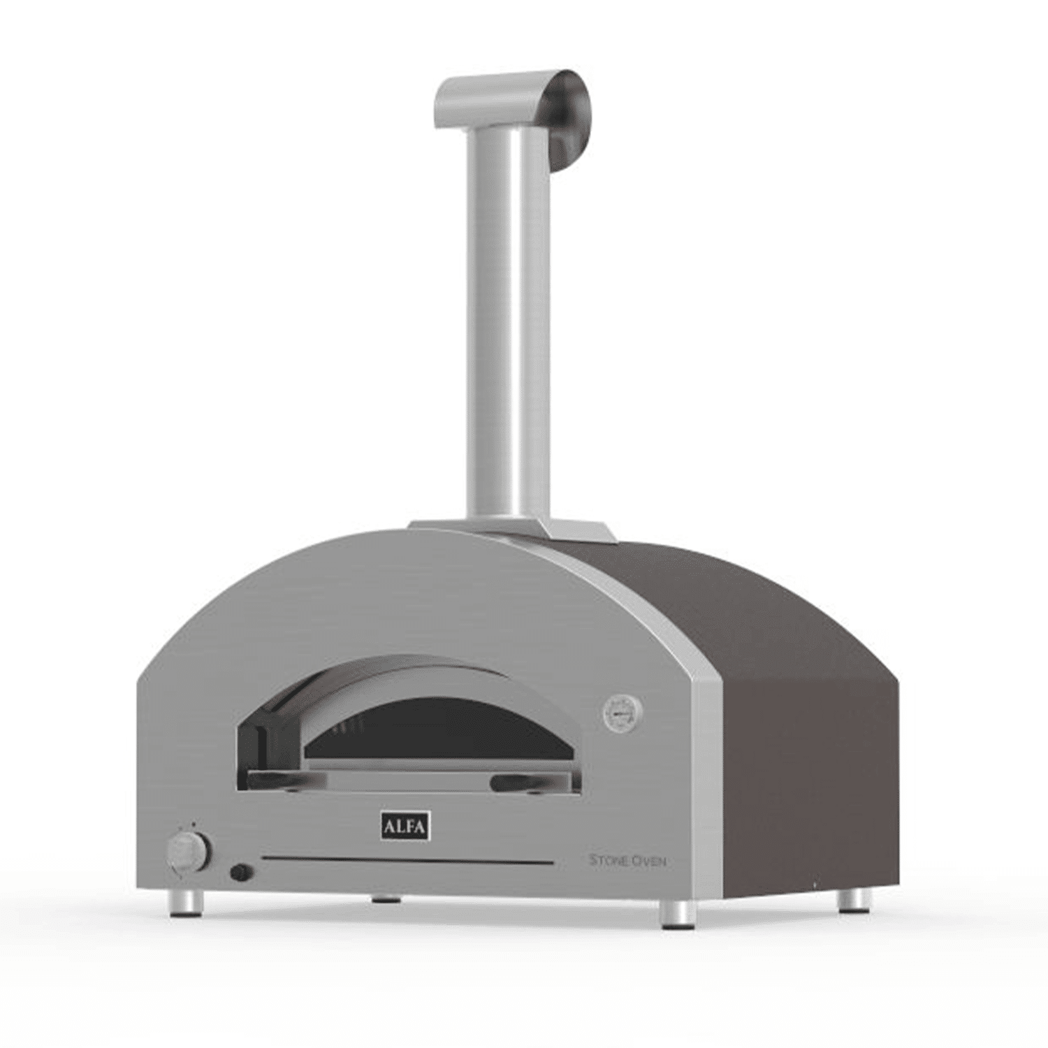 four hybride article four à pizza stone oven