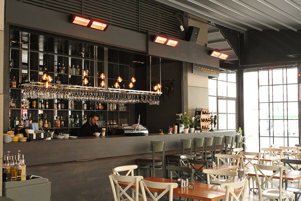 chauffage bar restaurant terrasse infrarouge fargau